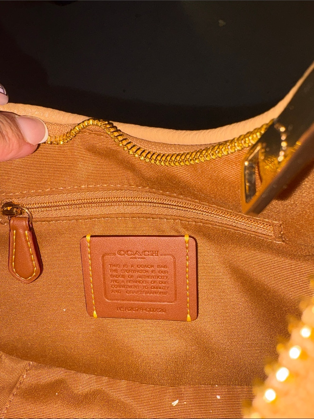 Coach Emily Shoulder Bag CDC20 - Picture 6 of 7